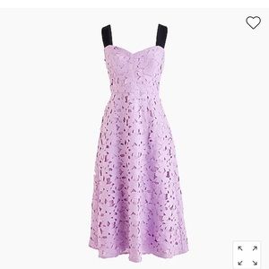 NWT J.Crew Lace Midi Dress 00